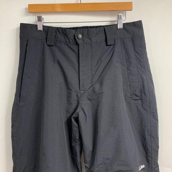 L.L. Bean Men's Nylon Outdoor Zip Ski Snowboard Pants Size M - Picture 4 of 16